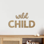 استیکر نوشته wild child